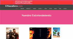 Desktop Screenshot of elmazatleco.com